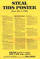 KRAB Steal this poster Marathon 1976 Jun 05-13