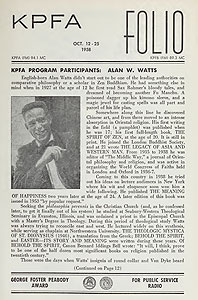 KPFA folio 1958