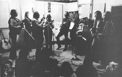 Tall Timber String Band in KRAB Music Studio