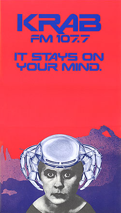 KRAB on your mind - Does anyone know who designed this poster?  Please tell us: archive@krabarchive.com