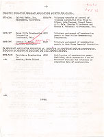 Timeline document